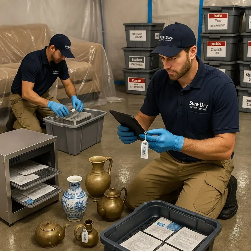 Content Protection and Restoration process in Oceanside, NY